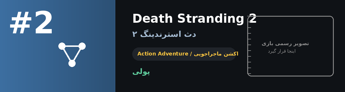 Death Stranding 2 — انحصاری اکشن-ماجراجویی هیدئو کوجیما روی PS5
